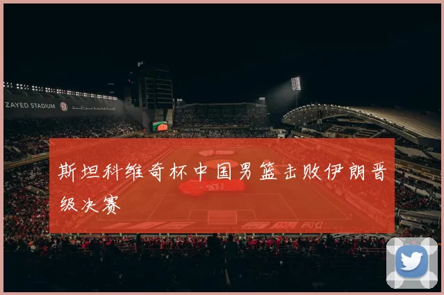 斯坦科维奇杯中国男篮击败伊朗晋级决赛