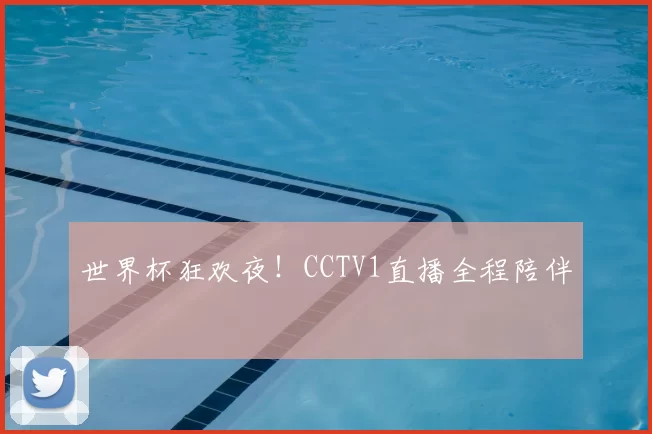世界杯狂欢夜！CCTV1直播全程陪伴